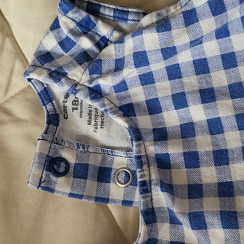 Checkered 2PC Set - 18M - Picture 2 of 3
